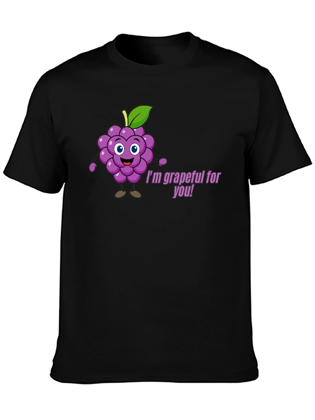Im Grapeful for You Graphic Tee