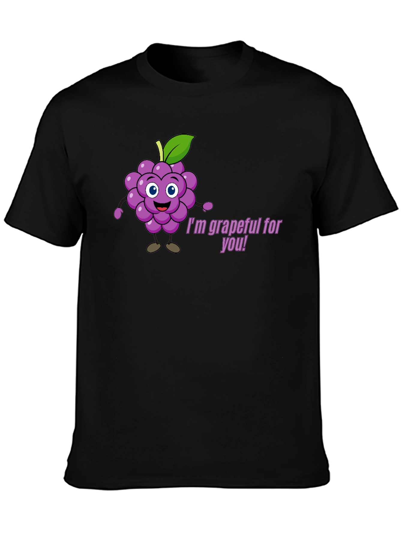 Im Grapeful for You Graphic Tee