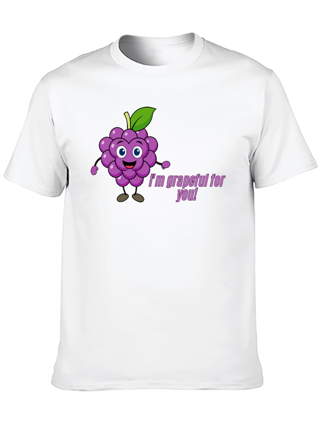 Im Grapeful for You Graphic Tee