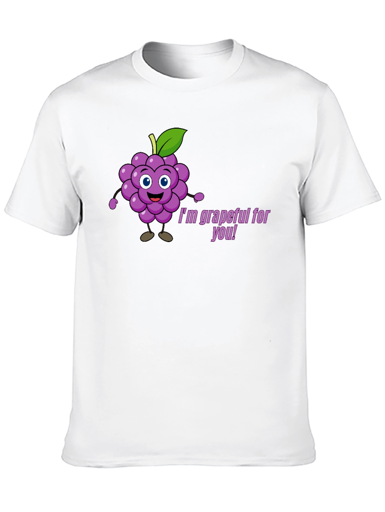 Im Grapeful for You Graphic Tee