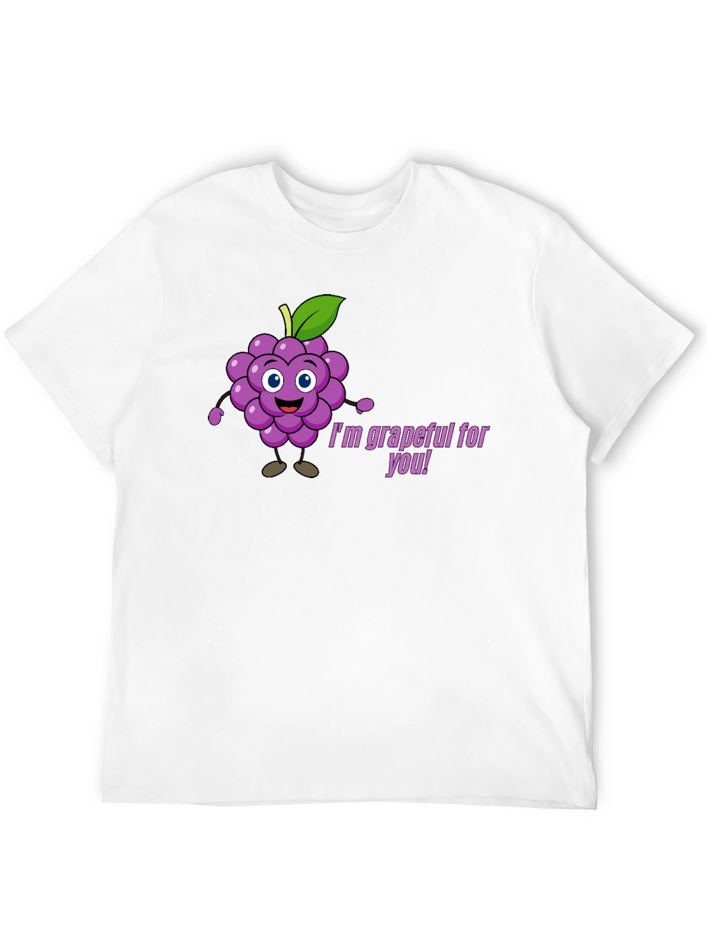 Im Grapeful for You Graphic Tee