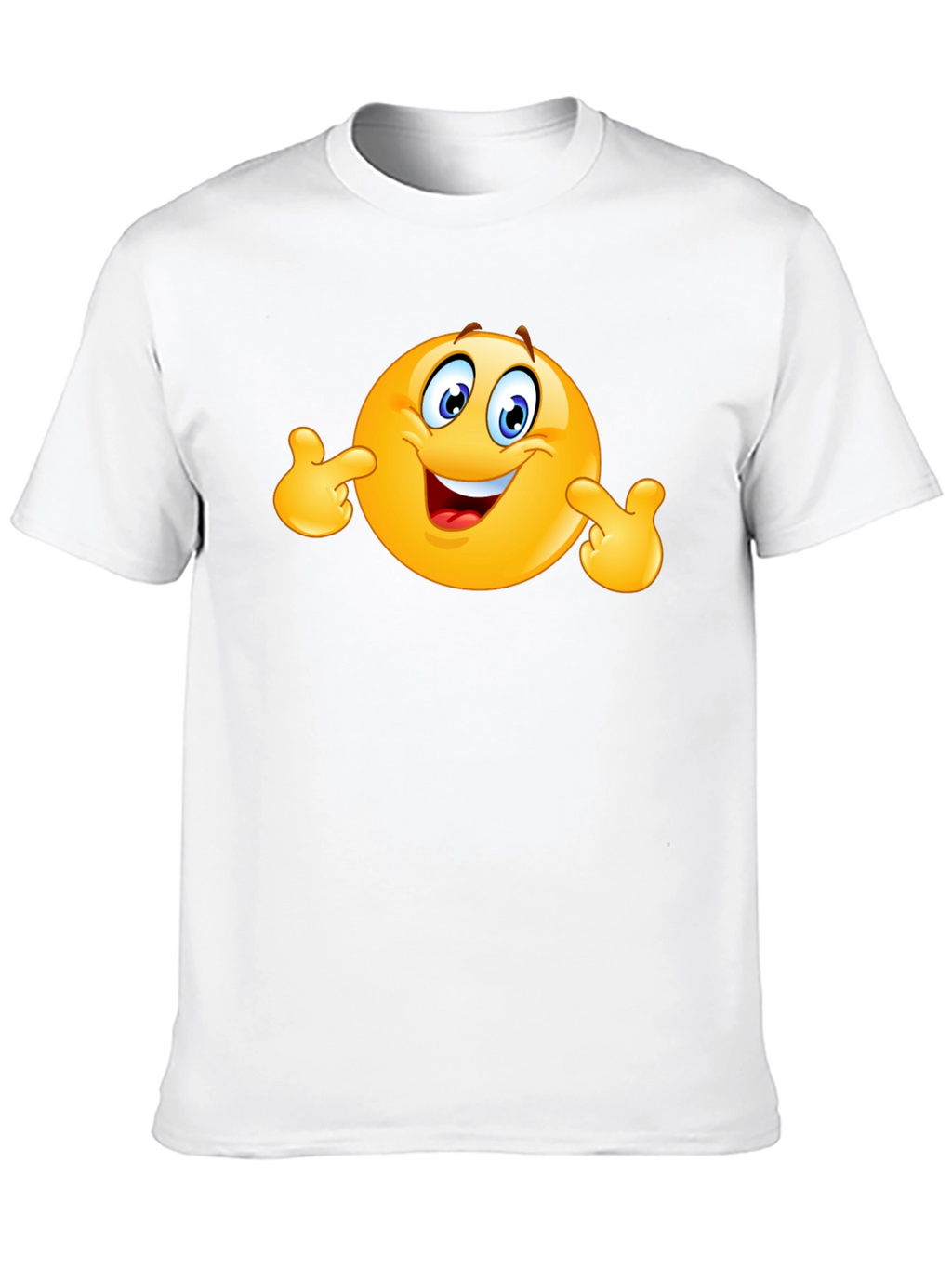 Funny Emoji Black T-Shirt