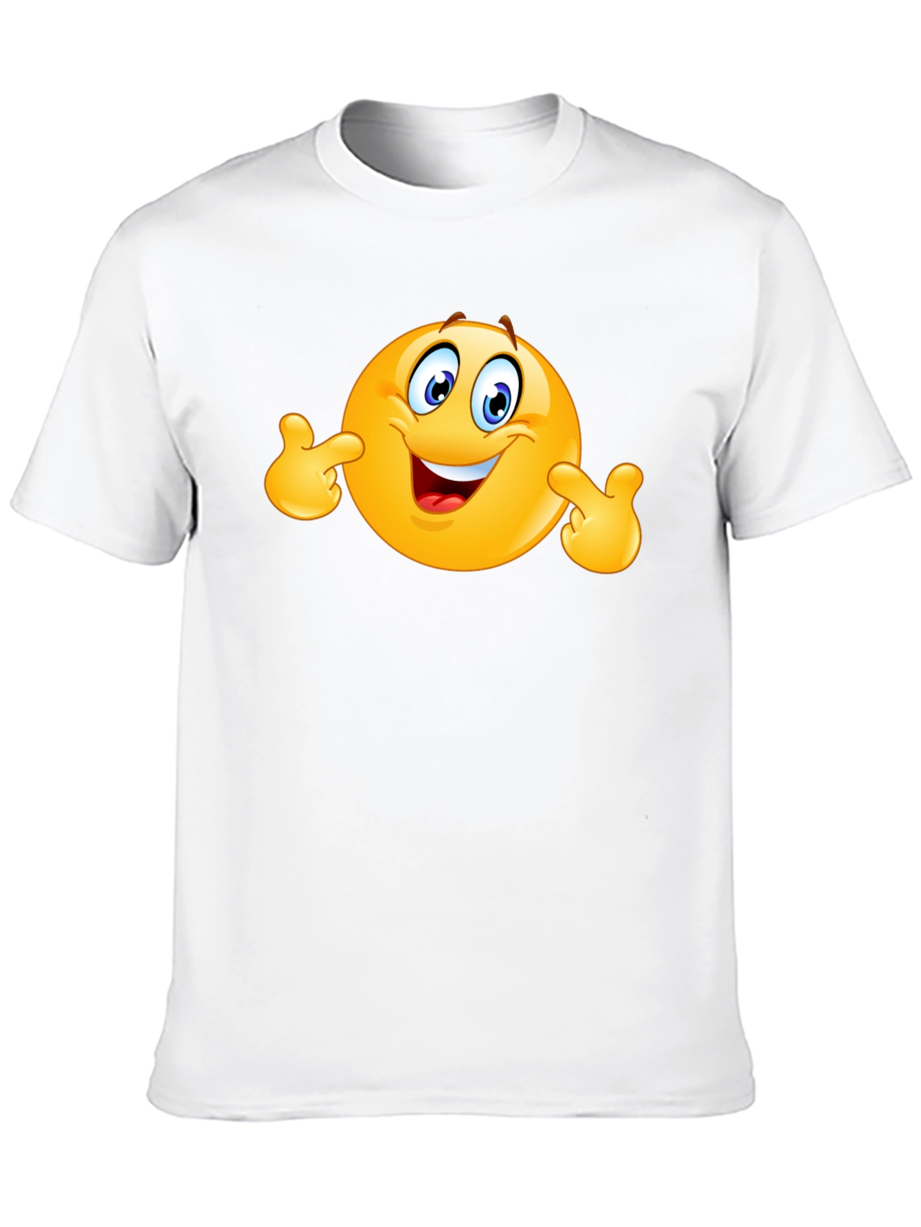 Funny Emoji Black T-Shirt