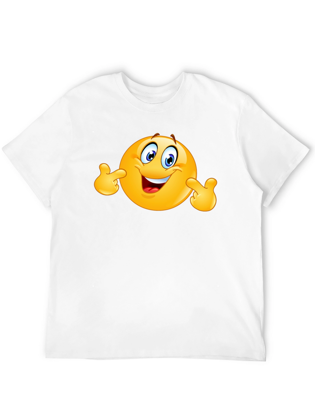Funny Emoji Black T-Shirt