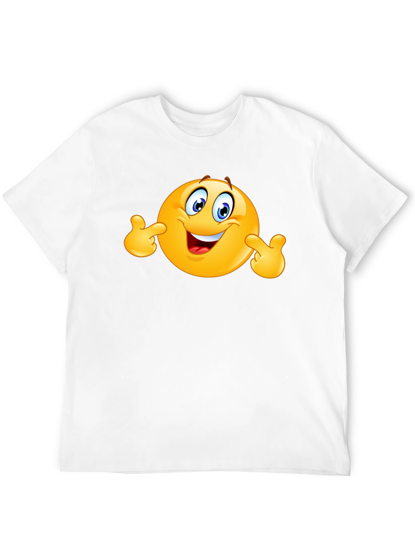 Funny Emoji Black T-Shirt