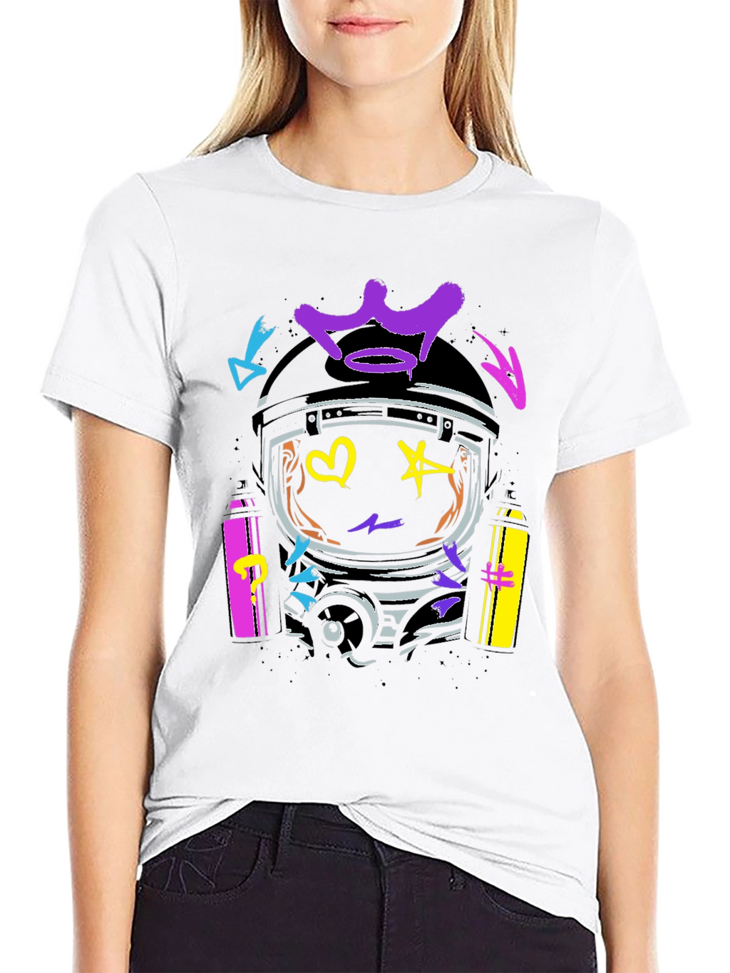 Astronaut Graffiti Tee