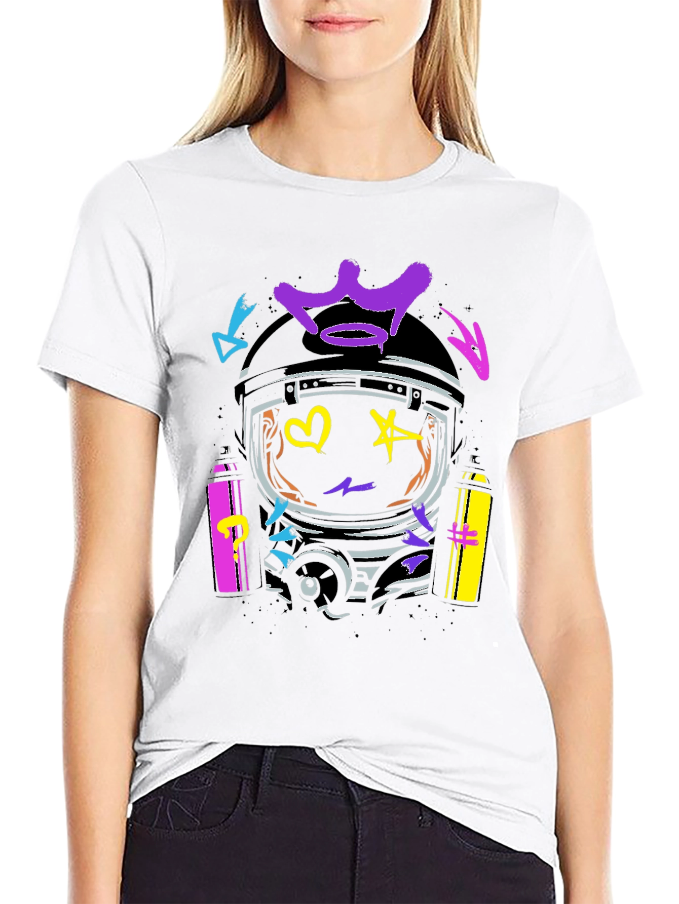 Astronaut Graffiti Tee