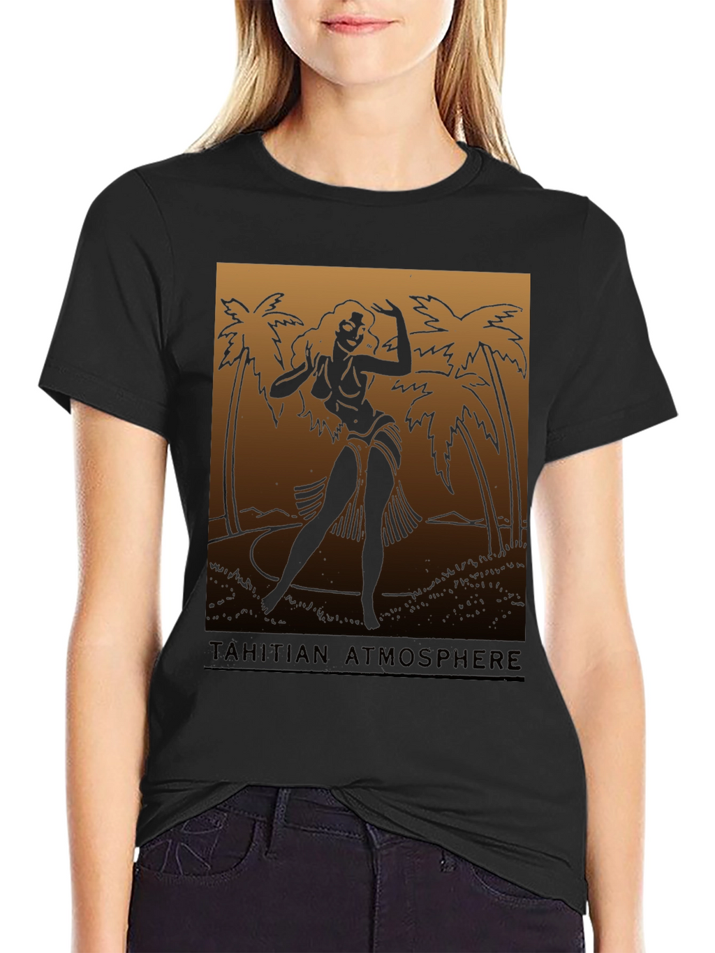 Tahitian Atmosphere Graphic Tee