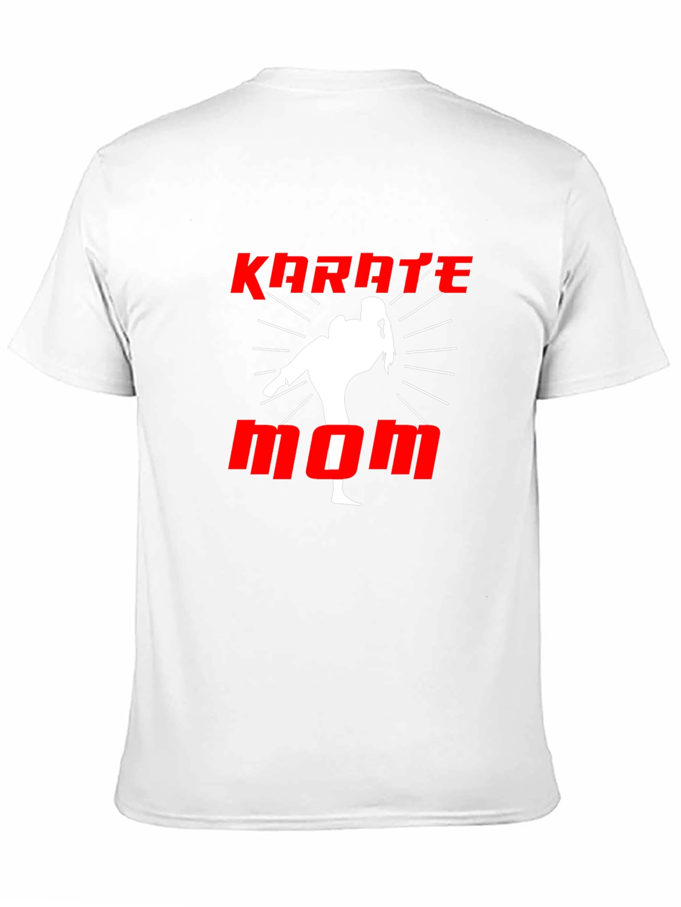 Karate Mom Black Graphic T-Shirt