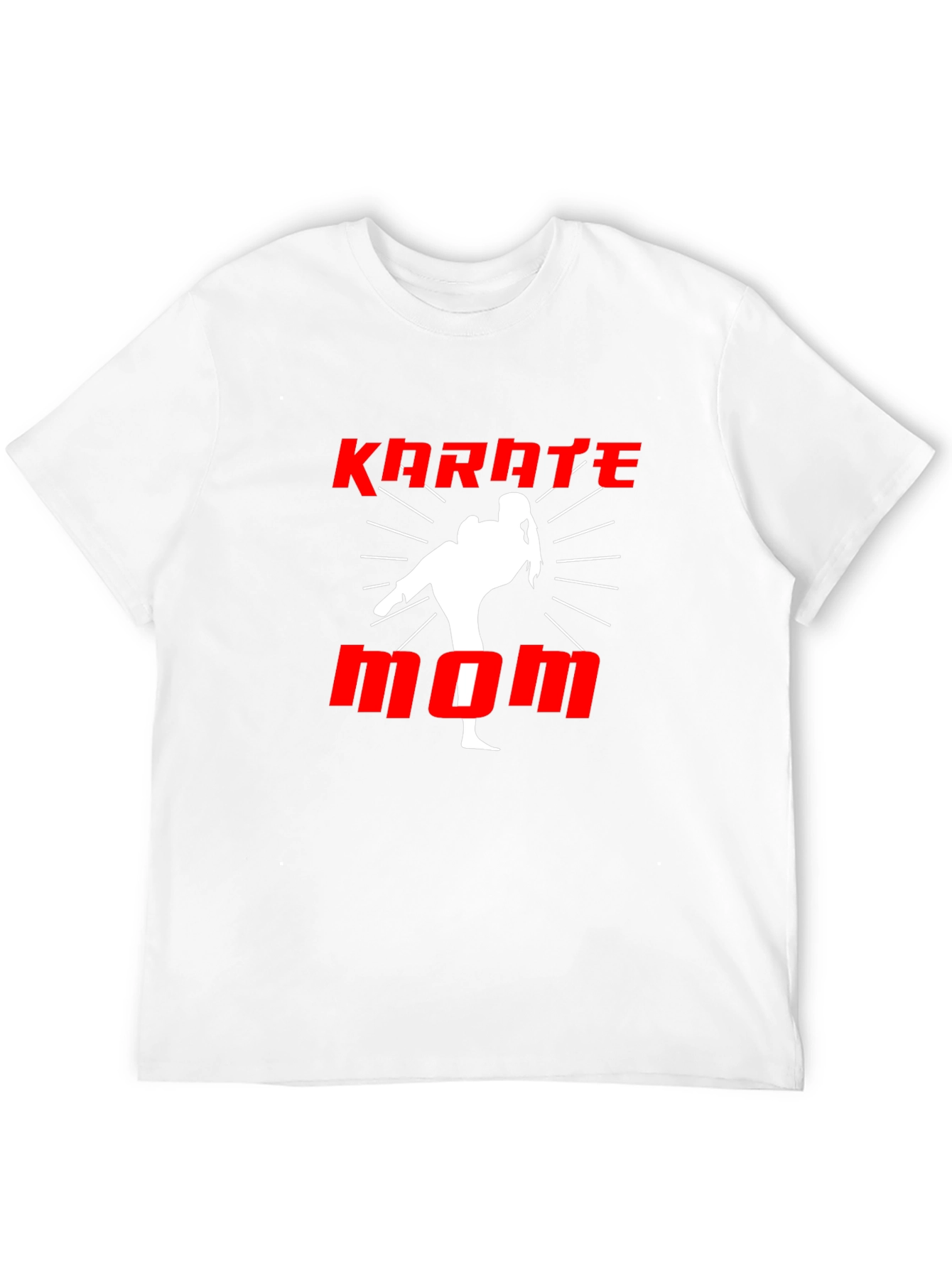 Karate Mom Black Graphic T-Shirt