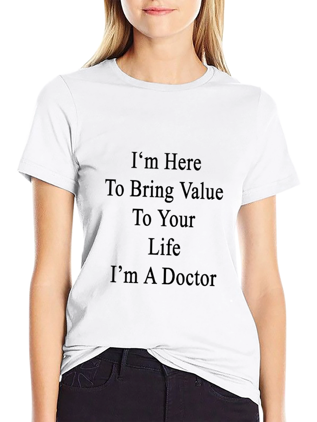 Doctor Value Black T-Shirt
