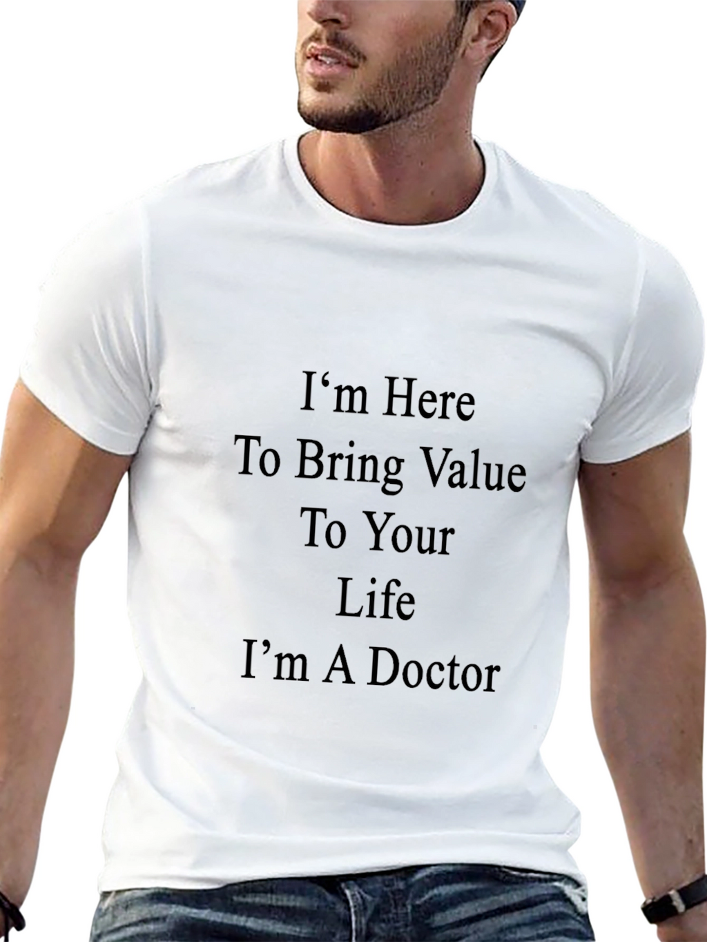 Doctor Value Black T-Shirt