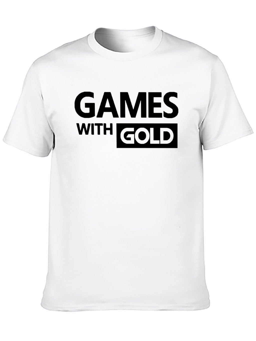 Games With Gold Black Graphic Tee