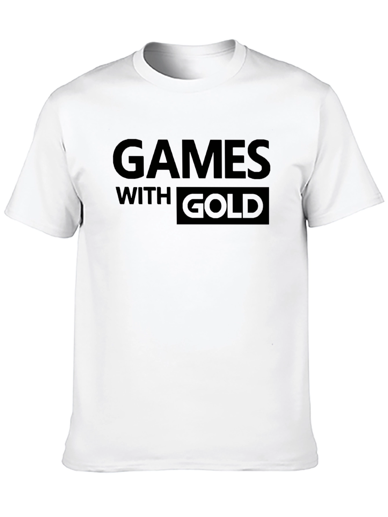 Games With Gold Black Graphic Tee
