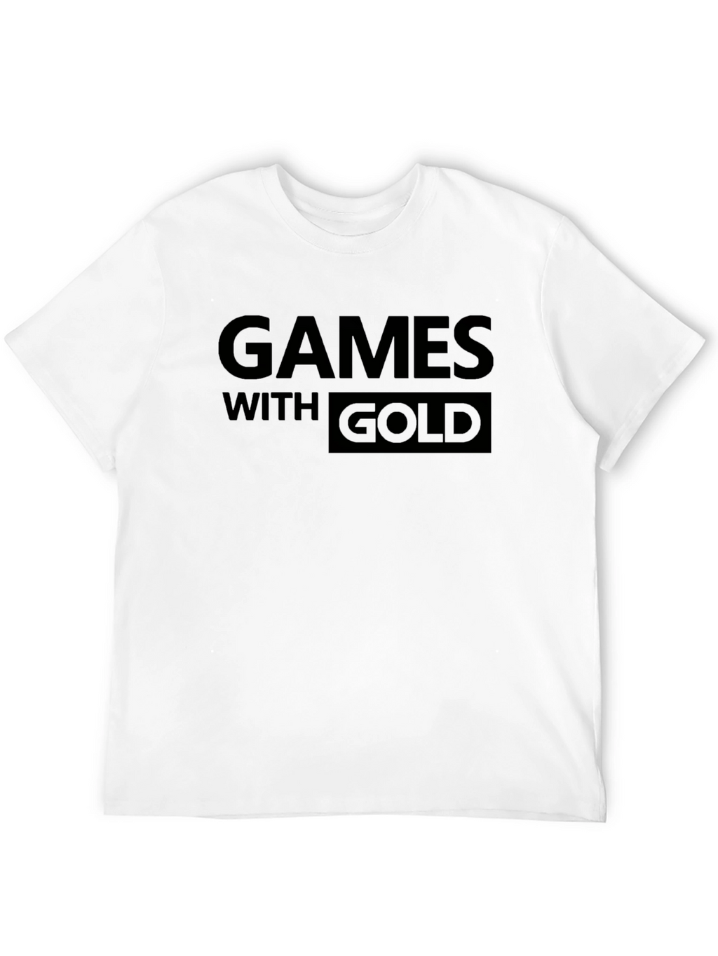 Games With Gold Black Graphic Tee