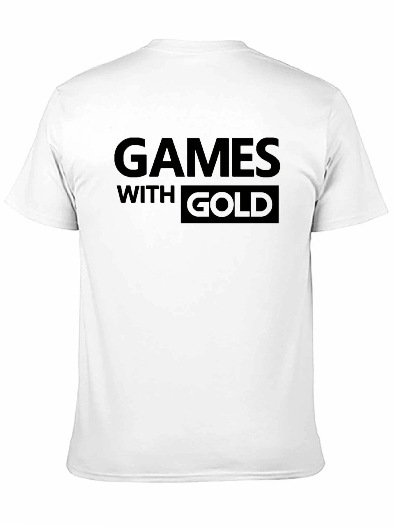 Games With Gold Black Graphic Tee