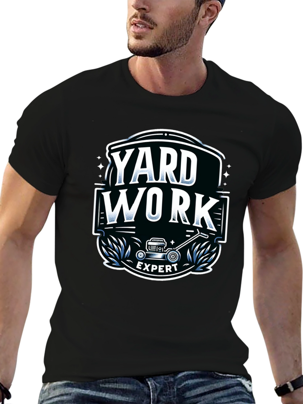 Yard Work Expert Graphic T-Shirt