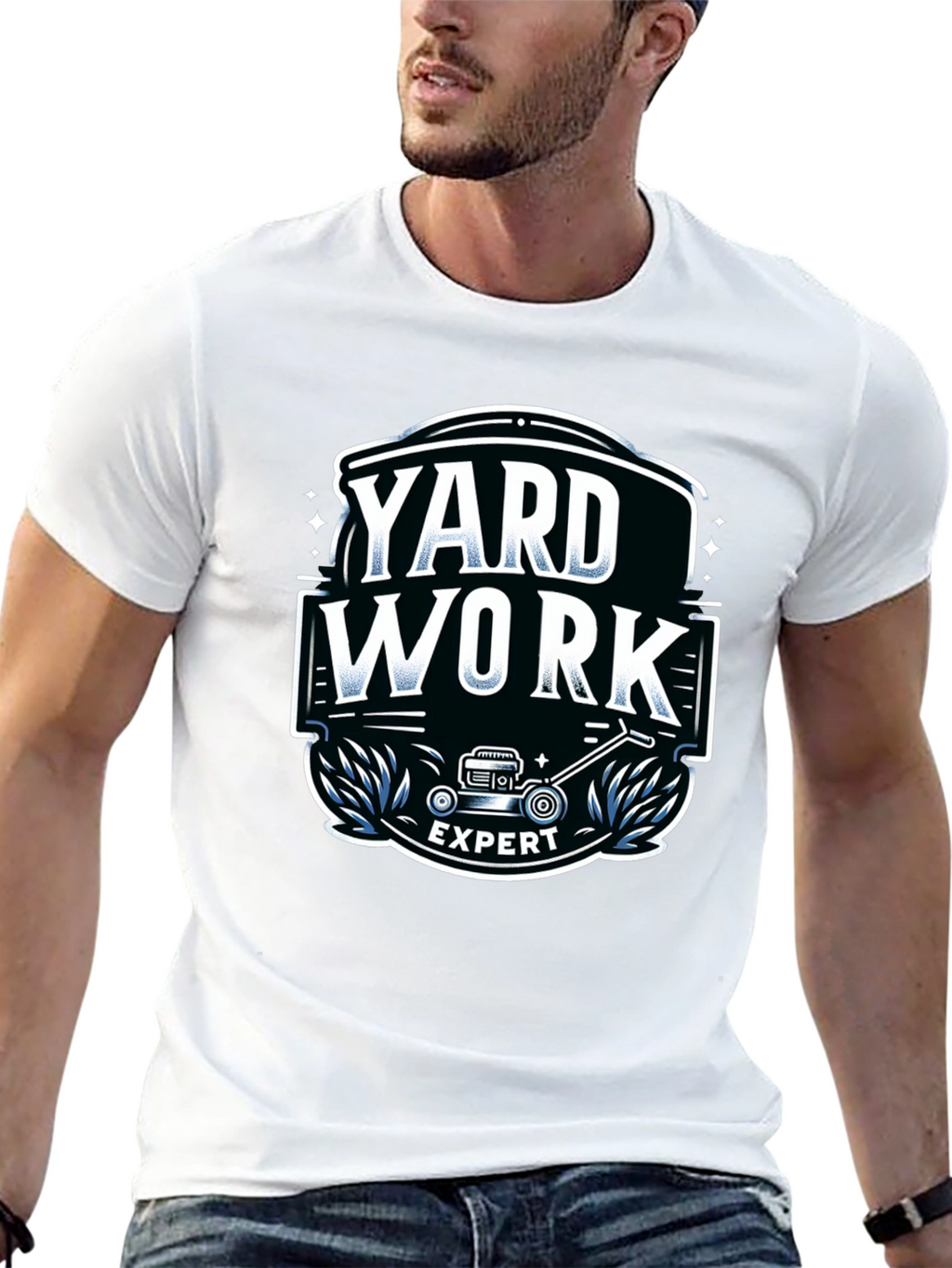 Yard Work Expert Graphic T-Shirt