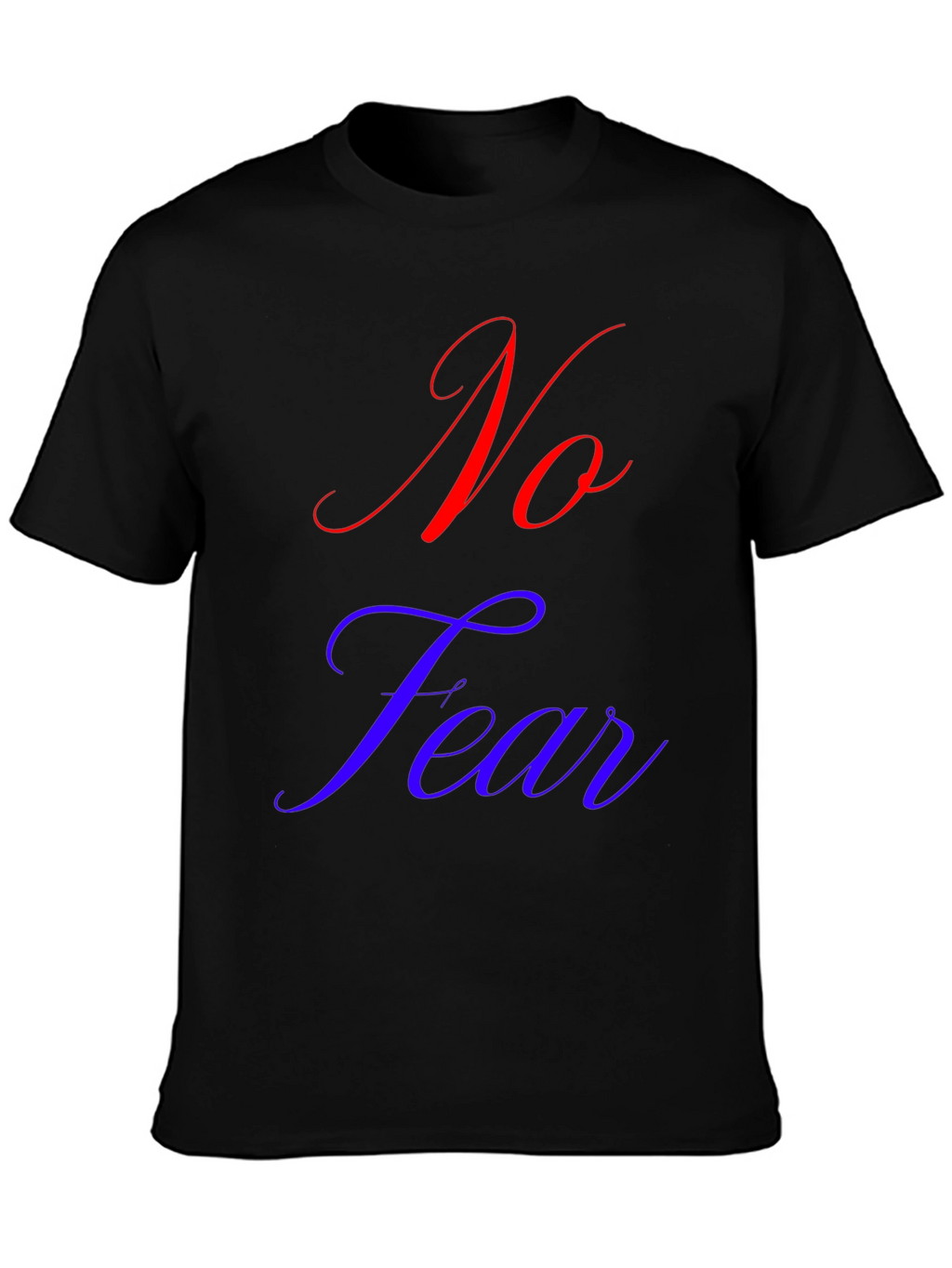 No Fear Graphic T-Shirt - Black