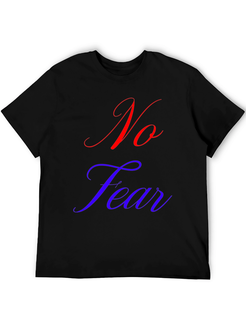 No Fear Graphic T-Shirt - Black