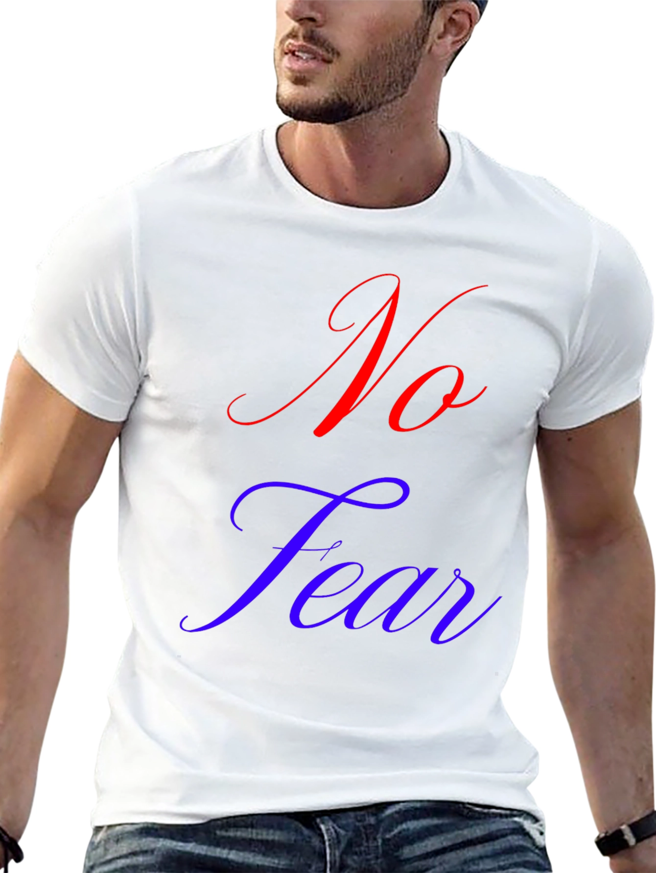 No Fear Graphic T-Shirt - Black