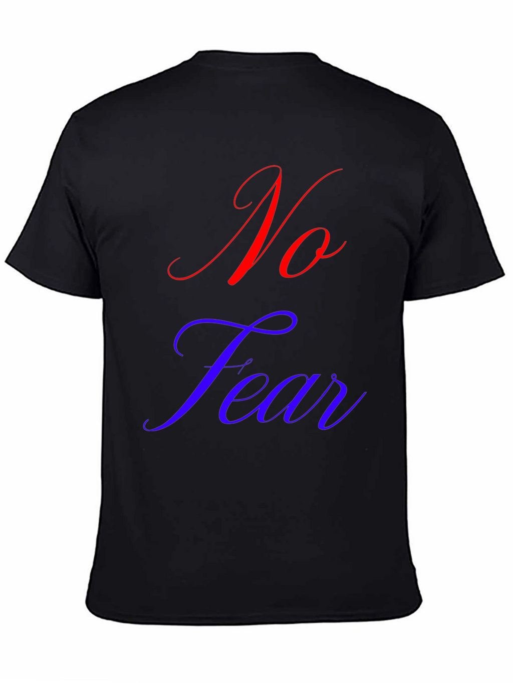No Fear Graphic T-Shirt - Black