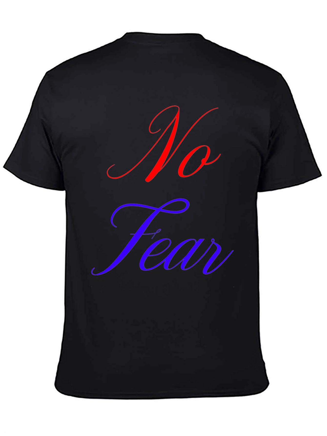 No Fear Graphic T-Shirt - Black