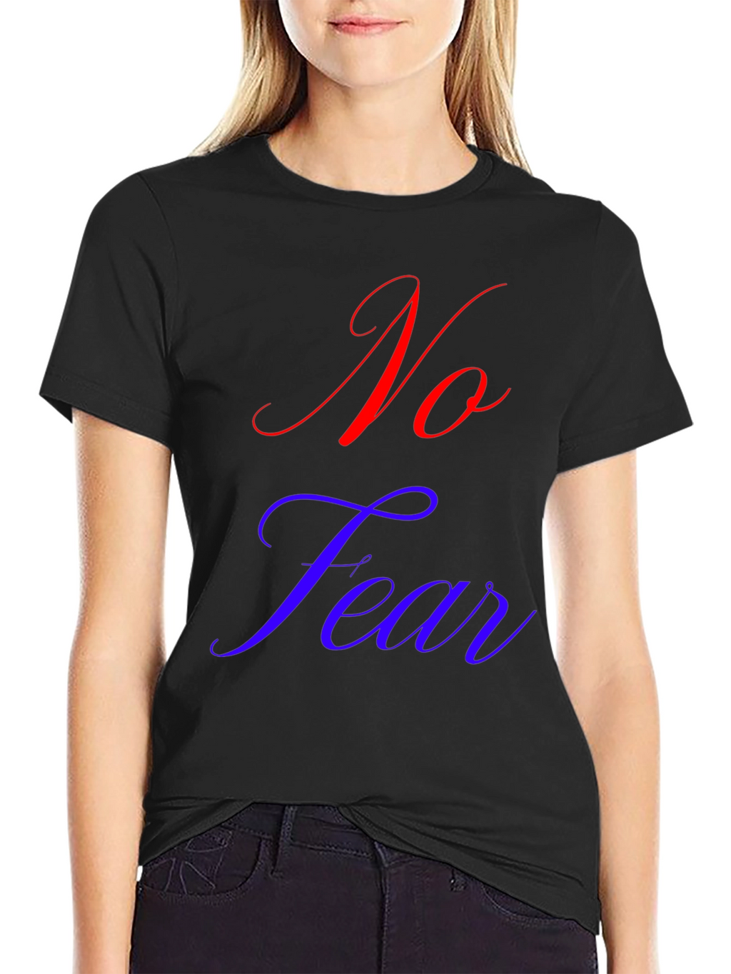 No Fear Graphic T-Shirt - Black