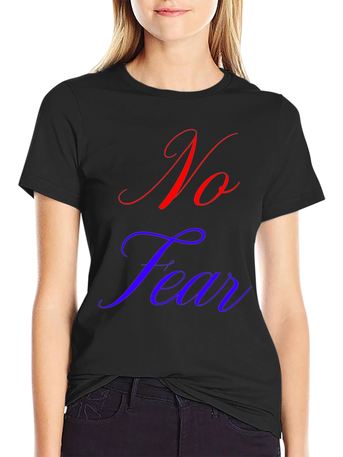 No Fear Graphic T-Shirt - Black