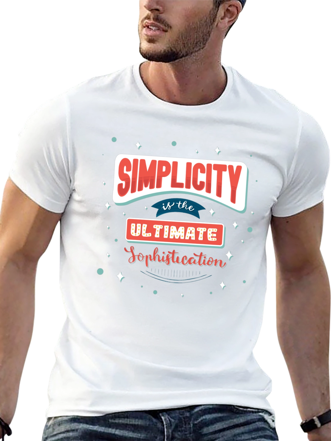 Simplicity is Sophistication Graphic T-Shirt