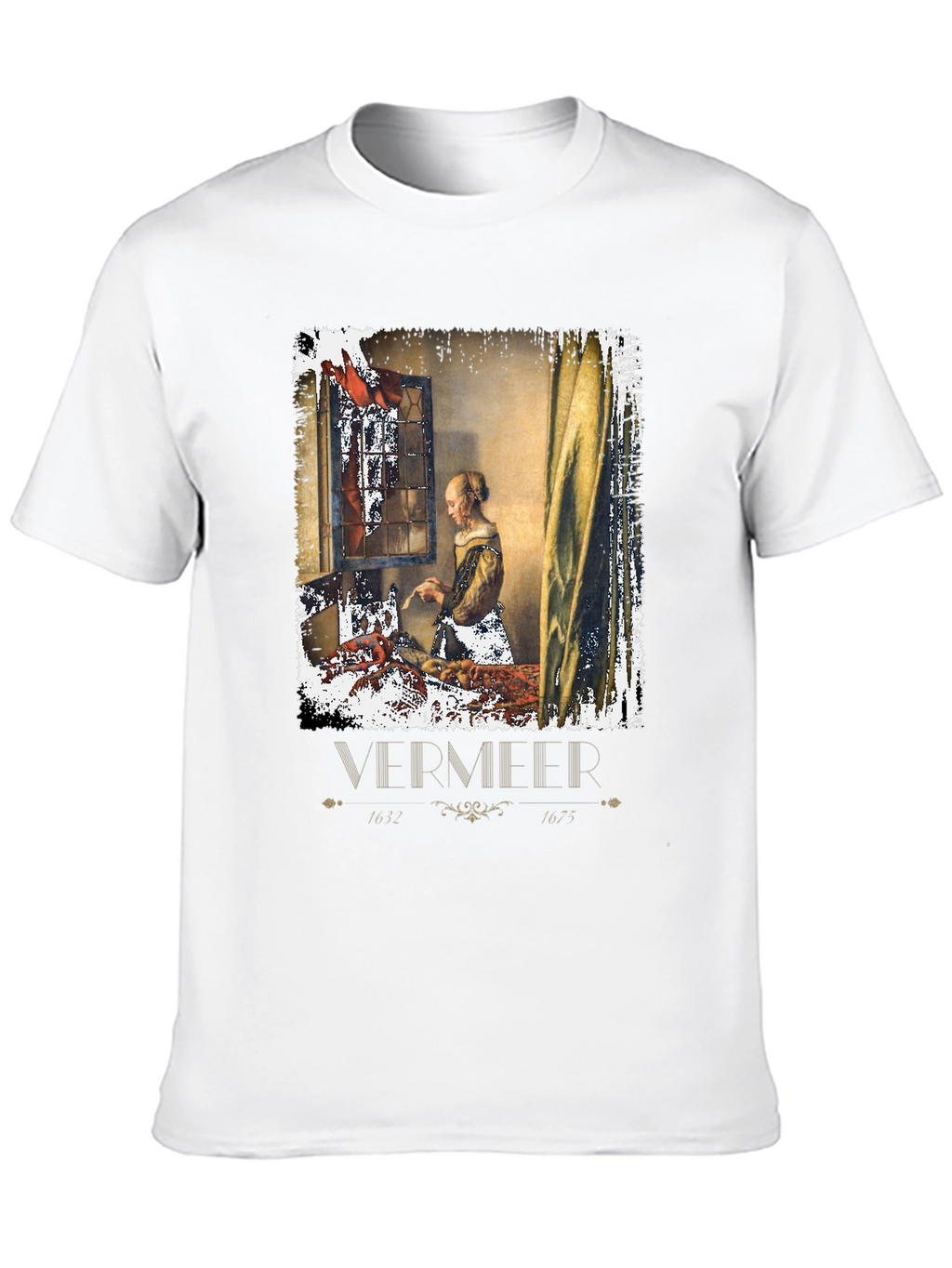 Vermeer Art T-Shirt: Classic Painting Tee