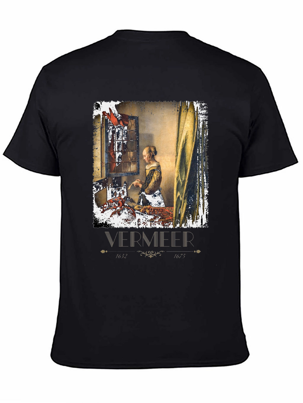 Vermeer Art T-Shirt: Classic Painting Tee