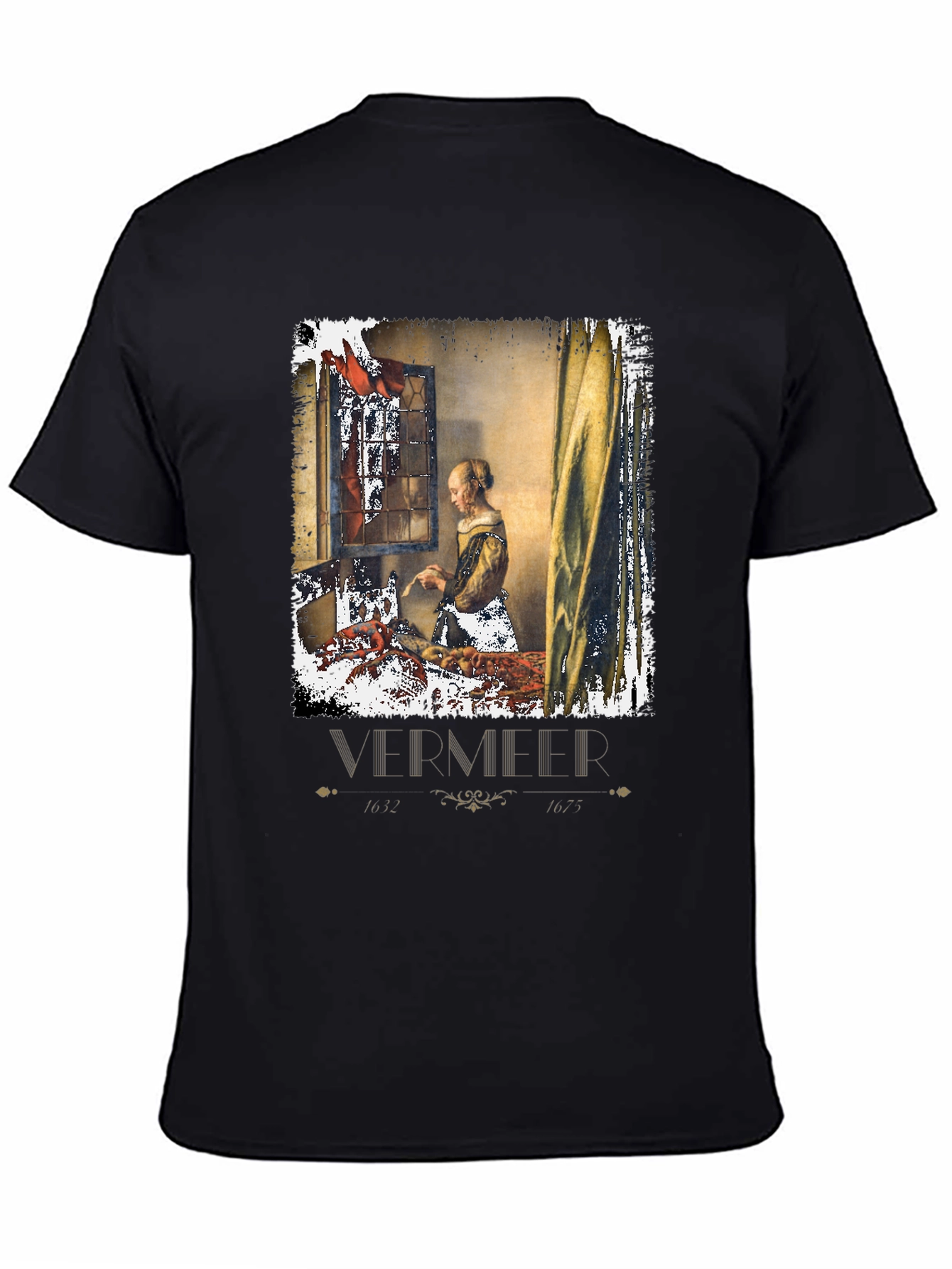 Vermeer Art T-Shirt: Classic Painting Tee