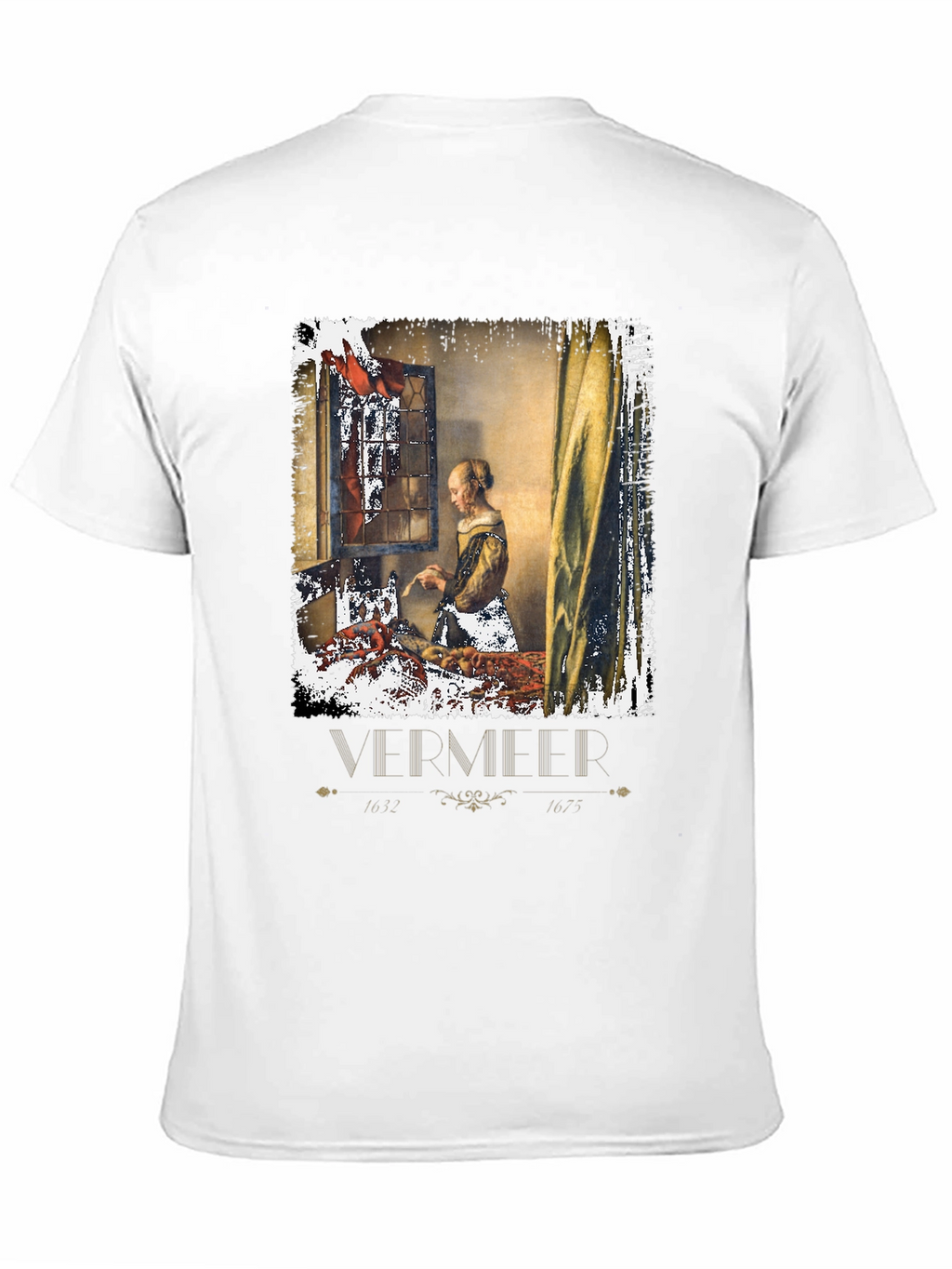 Vermeer Art T-Shirt: Classic Painting Tee