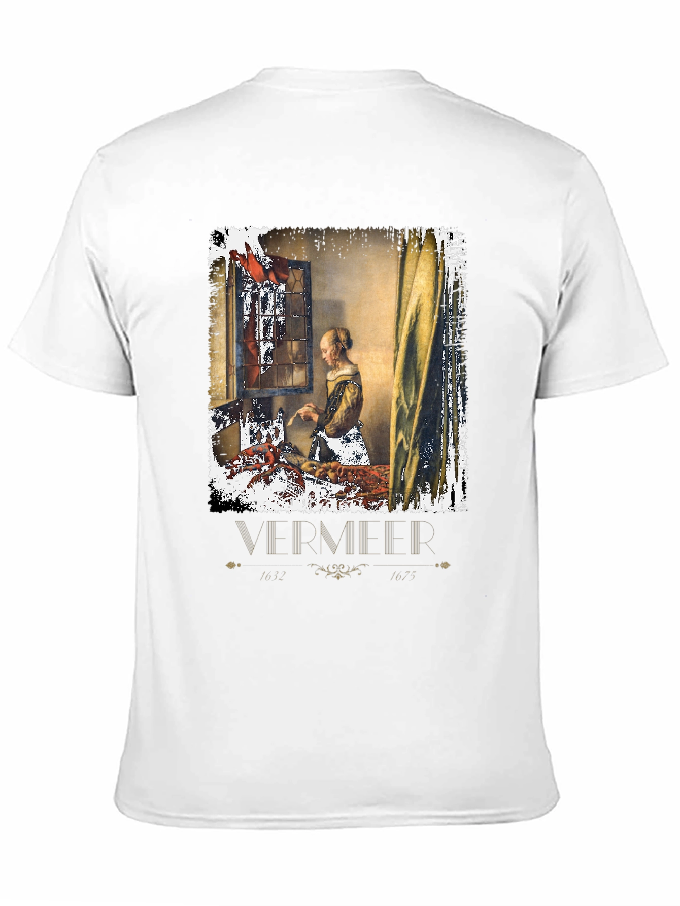 Vermeer Art T-Shirt: Classic Painting Tee