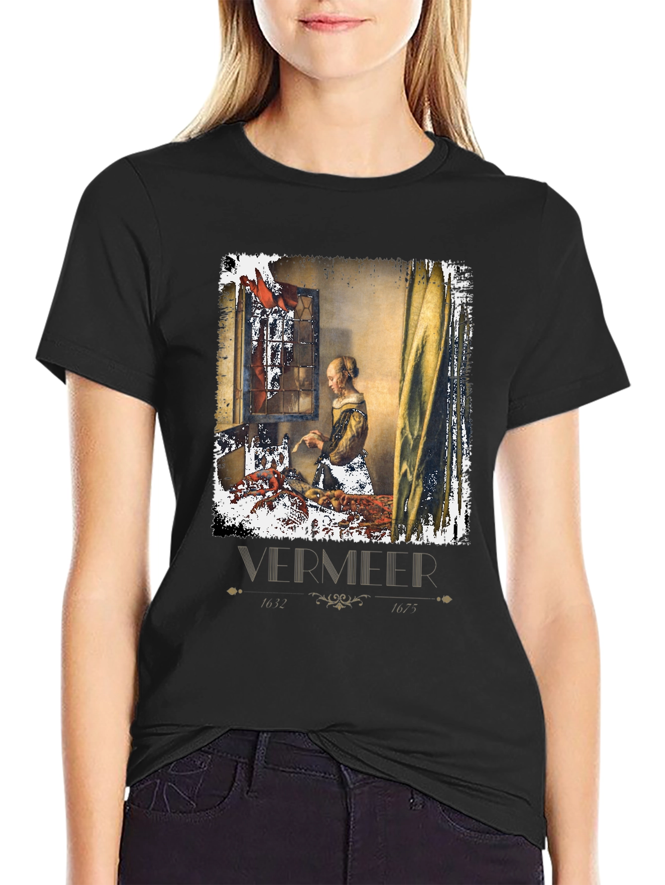 Vermeer Art T-Shirt: Classic Painting Tee