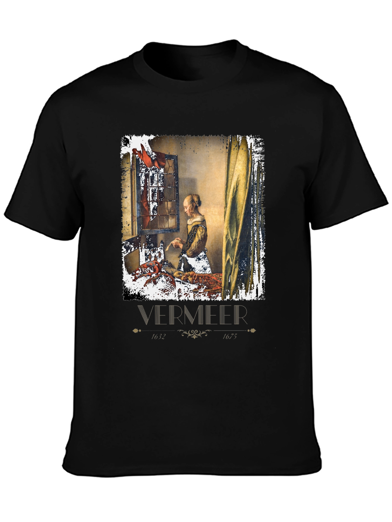 Vermeer Art T-Shirt: Classic Painting Tee