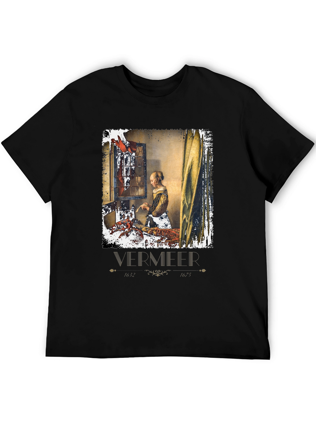 Vermeer Art T-Shirt: Classic Painting Tee