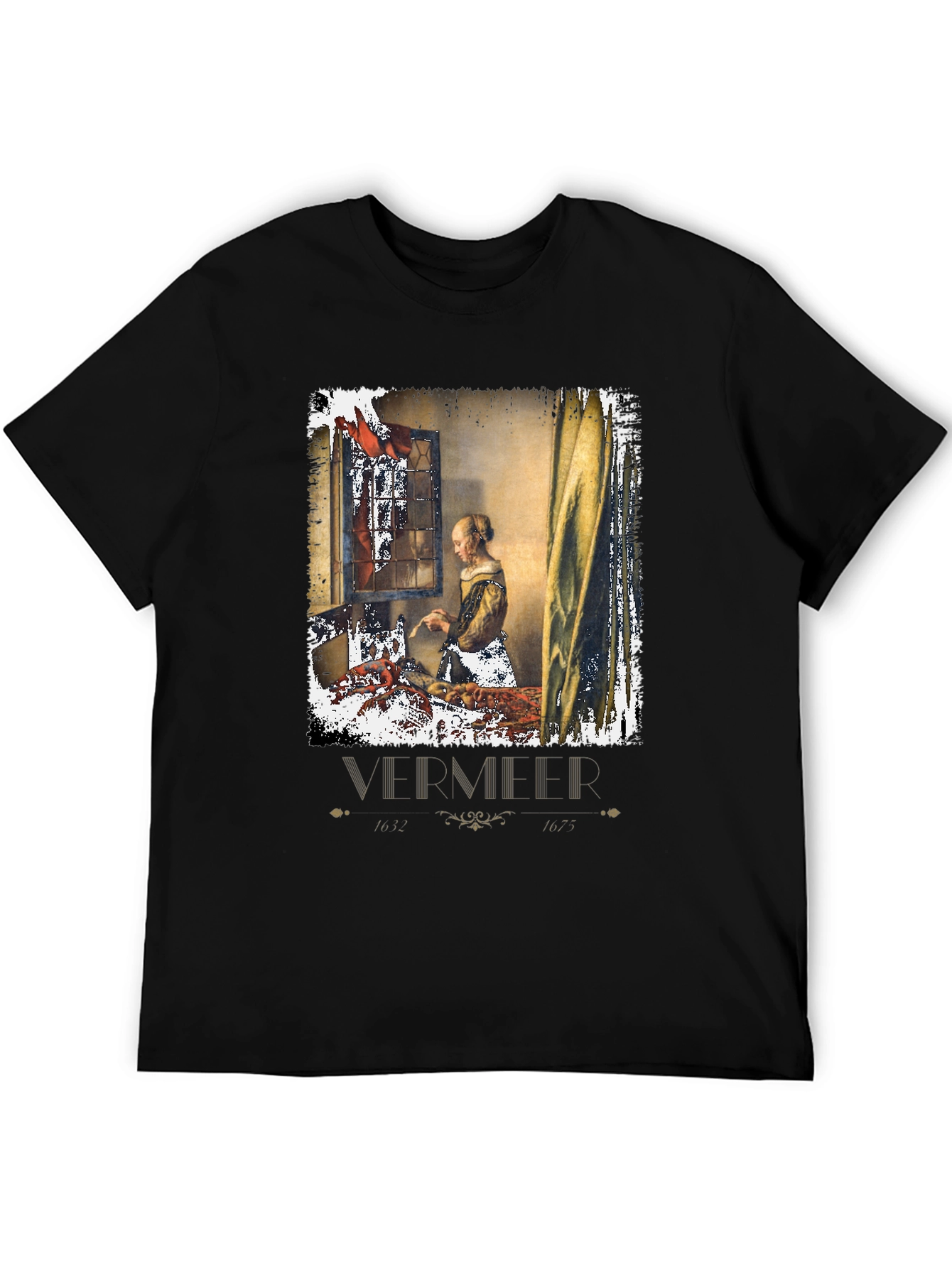 Vermeer Art T-Shirt: Classic Painting Tee