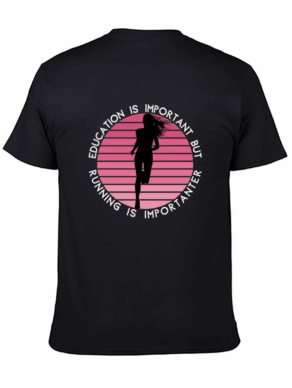 Education Running Graphic Tee