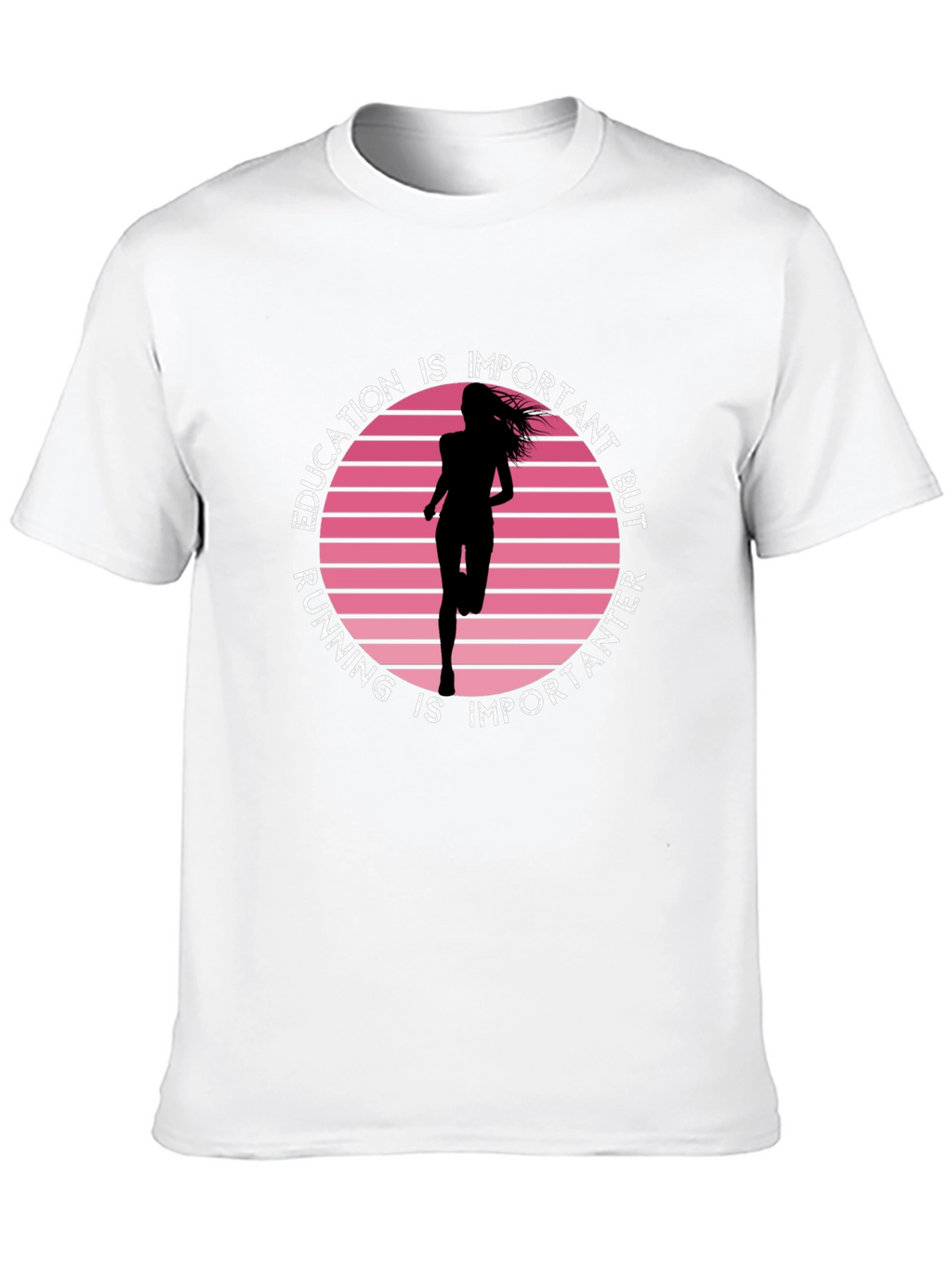 Education Running Graphic Tee