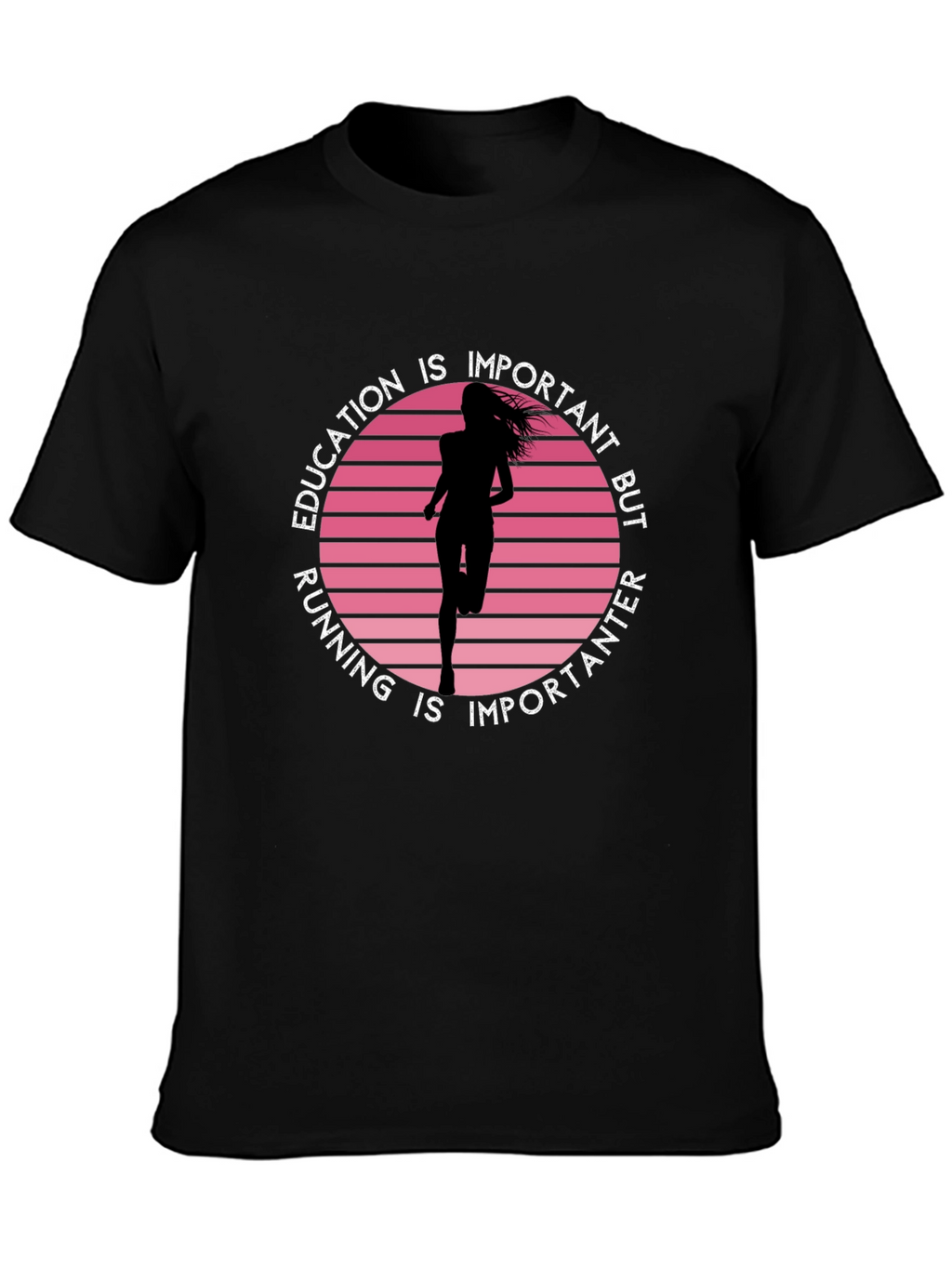 Education Running Graphic Tee