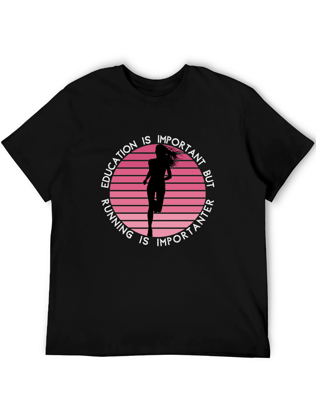 Education Running Graphic Tee
