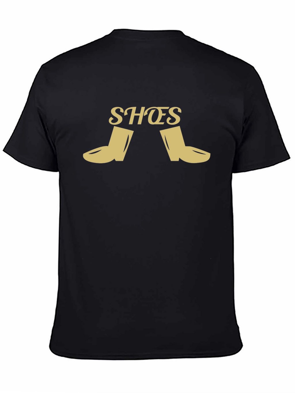 Shoes Graphic T-Shirt - Mens Black Tee