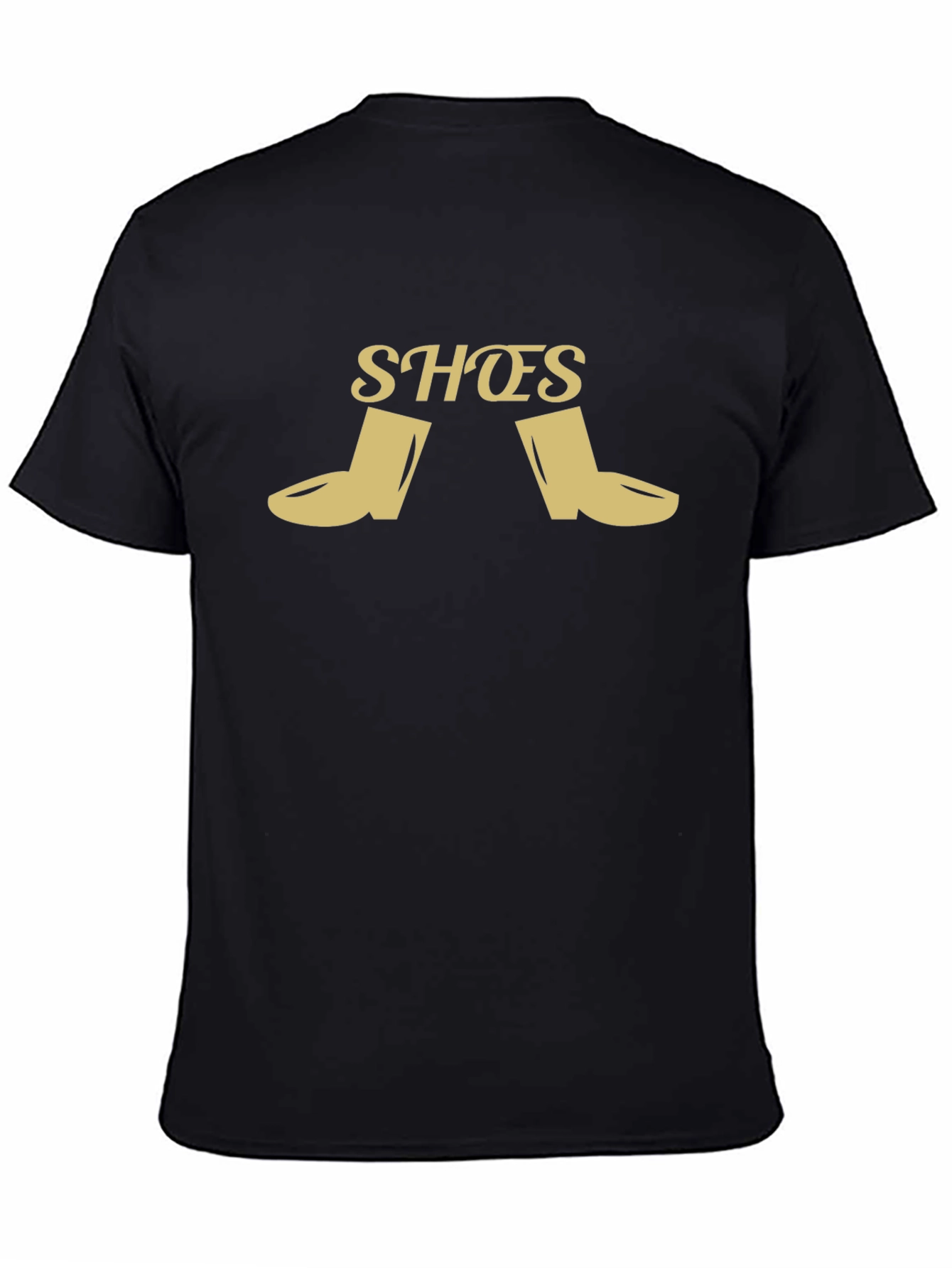 Shoes Graphic T-Shirt - Mens Black Tee