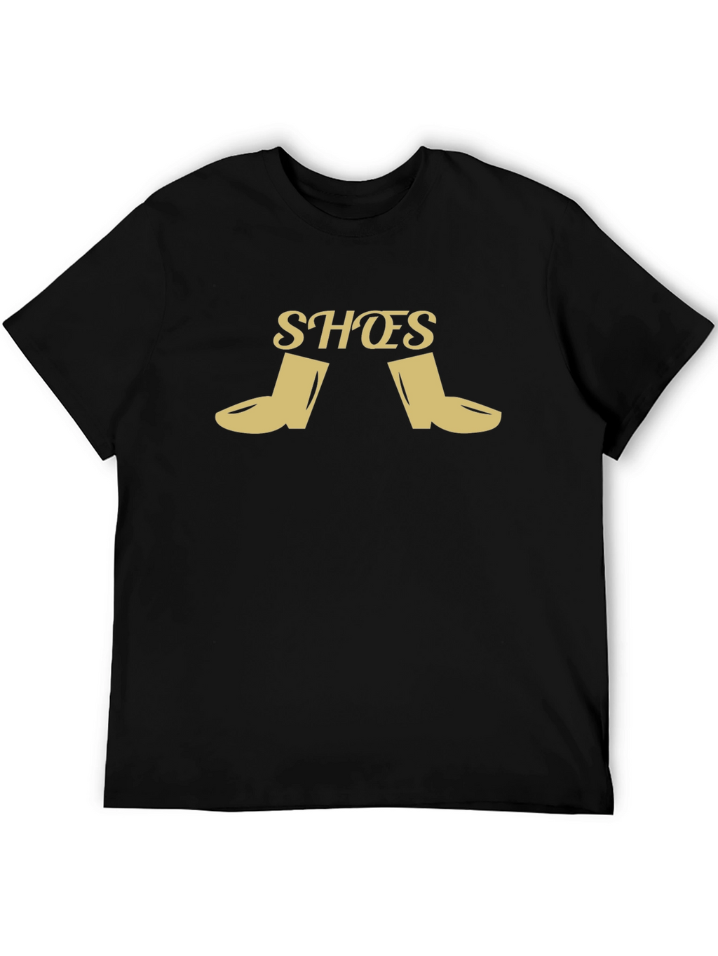 Shoes Graphic T-Shirt - Mens Black Tee