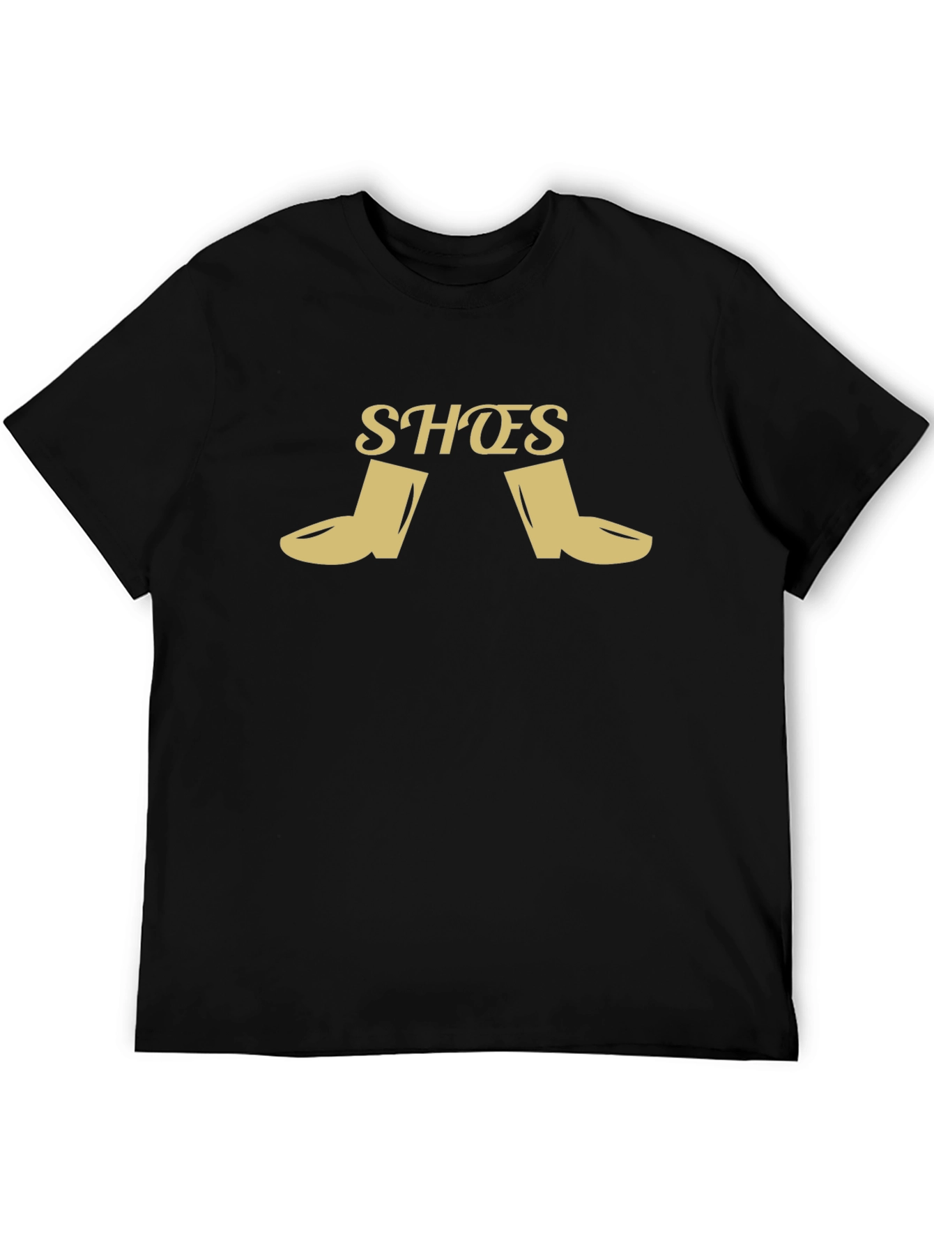 Shoes Graphic T-Shirt - Mens Black Tee
