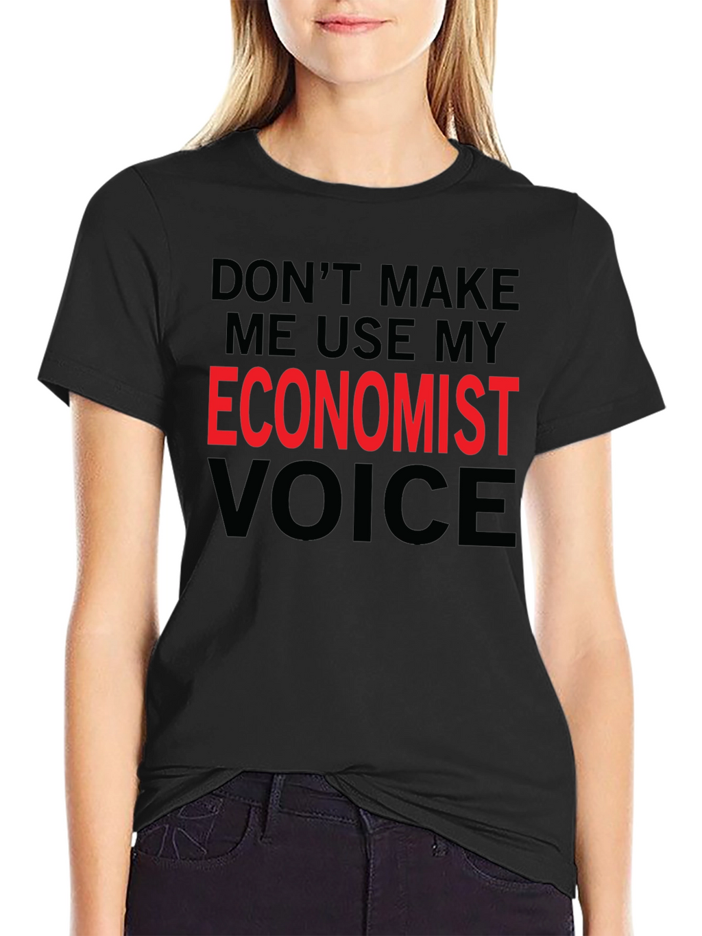 Economist Voice T-Shirt - Funny Profession Tee