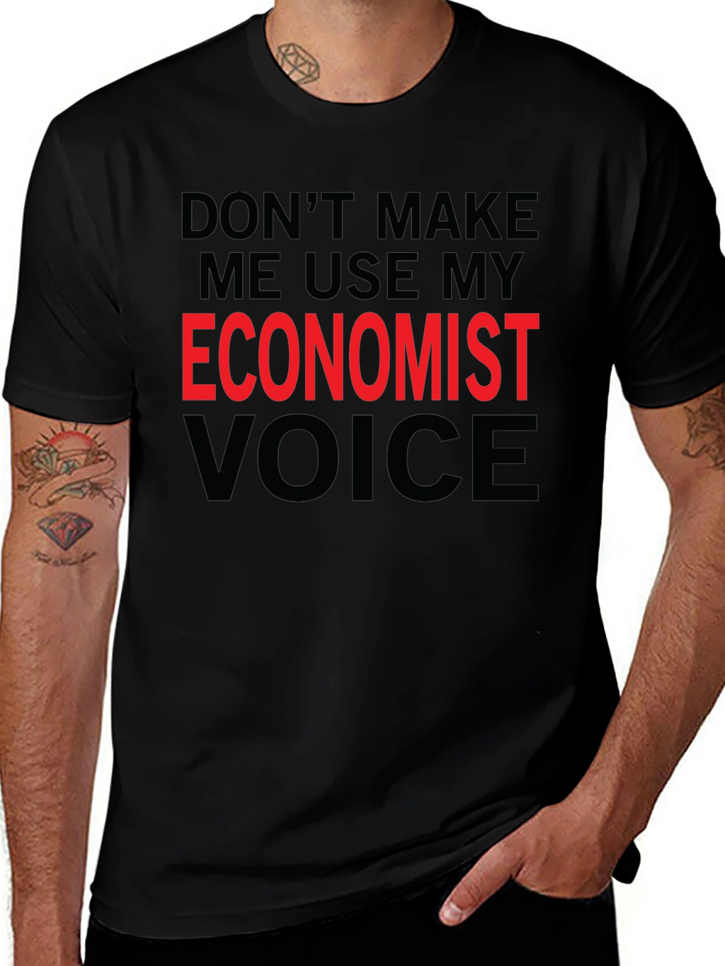 Economist Voice T-Shirt - Funny Profession Tee