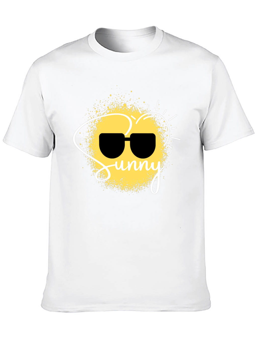 Sunny Graphic Black T-Shirt